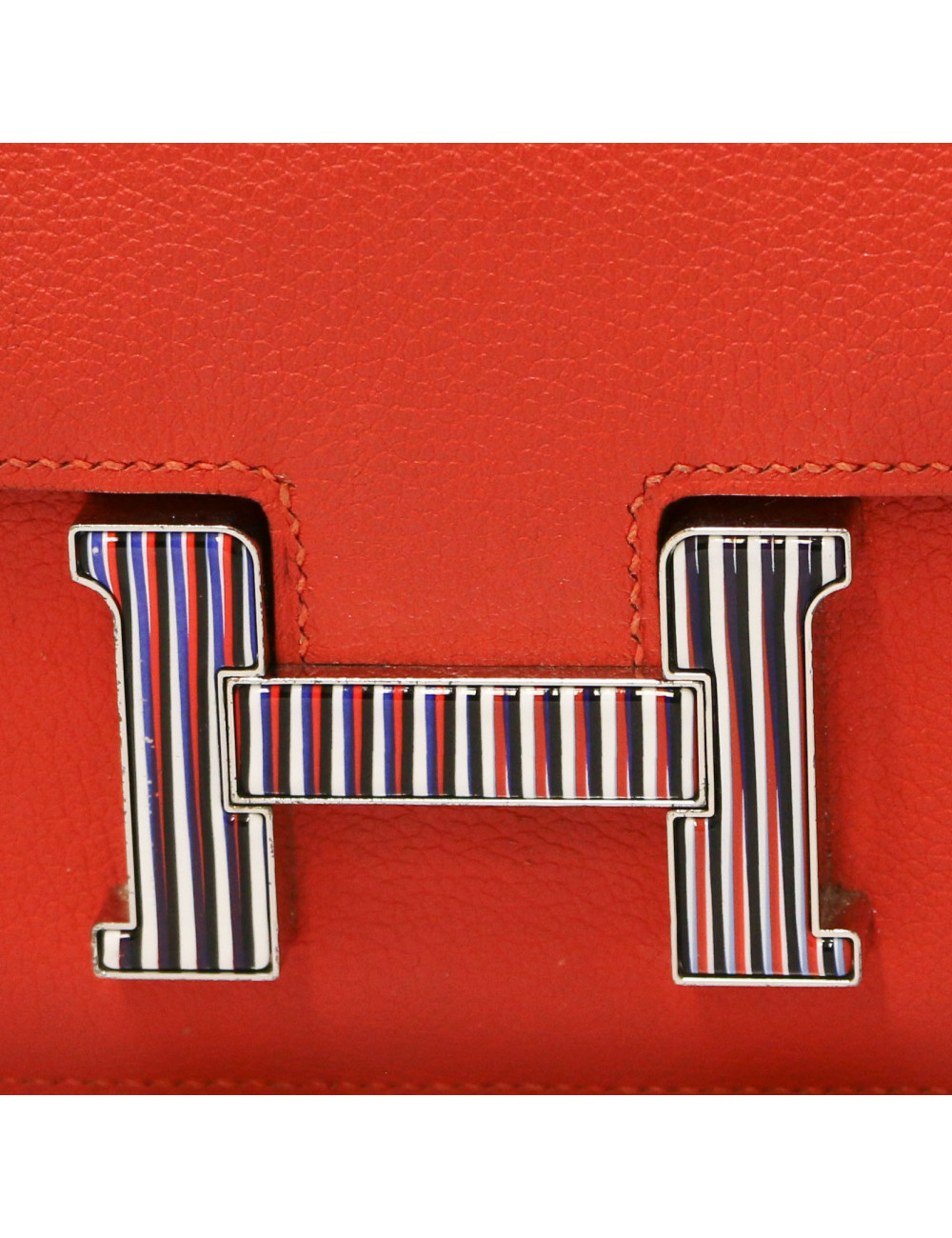 Mini Constance HERMES feu