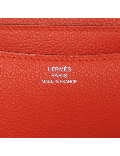 Mini Constance HERMES feu