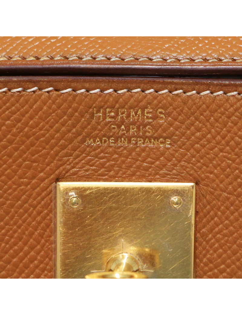 Kelly 32 HERMES Epsom gold
