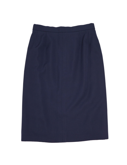 Tailleur HERMES bleu marine T38