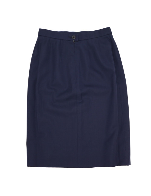 Tailleur HERMES bleu marine T38