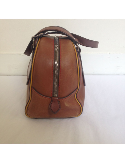 Sac PRADA cuir marron
