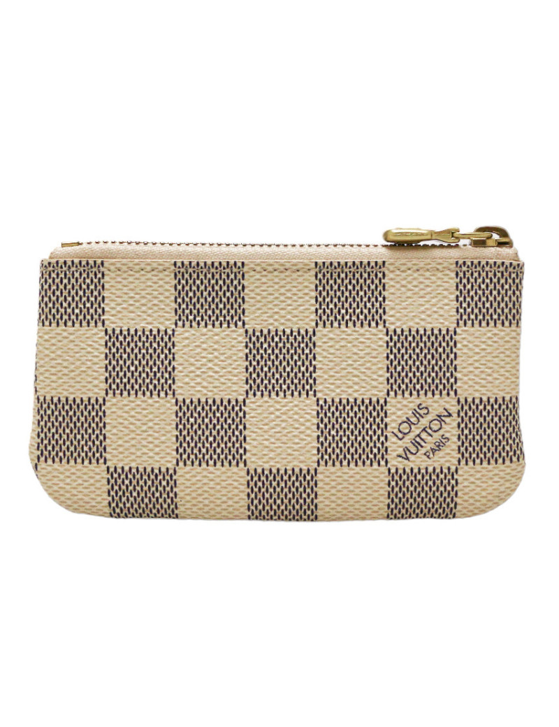 Pochette clés LOUIS VUITTON toile damier azur