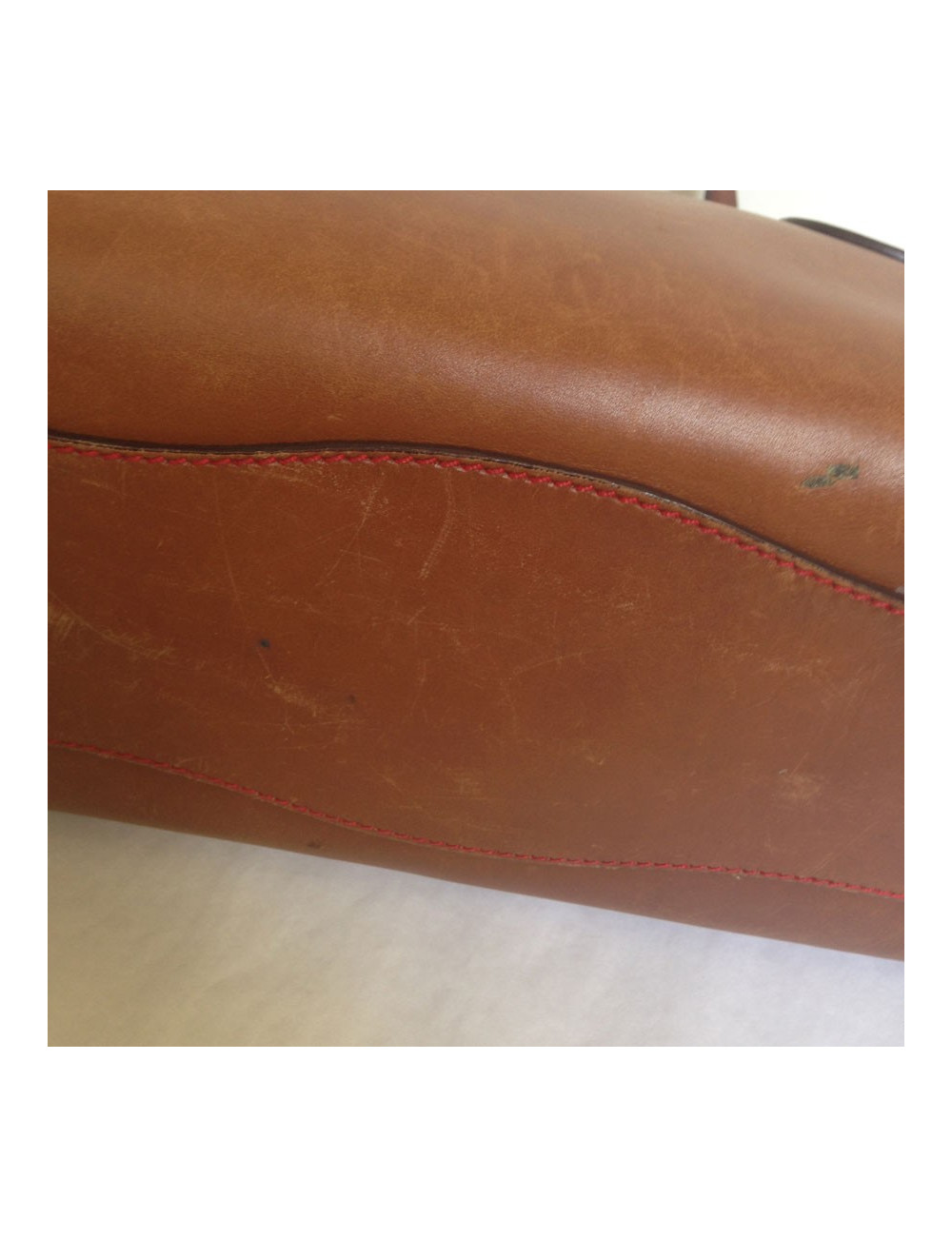 Sac PRADA cuir marron