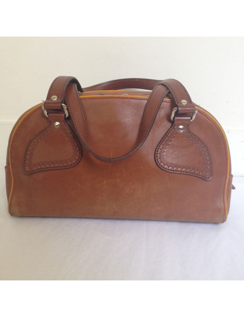 Sac PRADA cuir marron