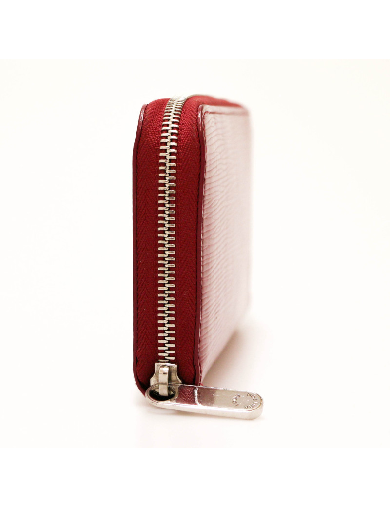 Compagnon LOUIS VUITTON cuir épi zippé