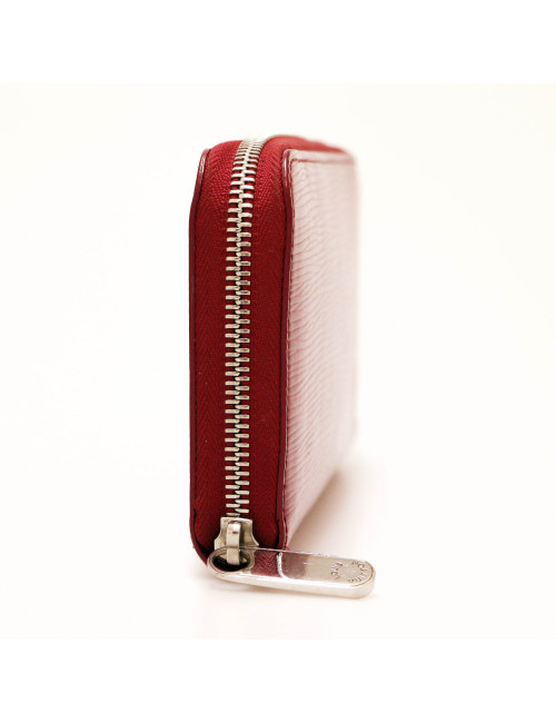 Compagnon LOUIS VUITTON cuir épi zippé