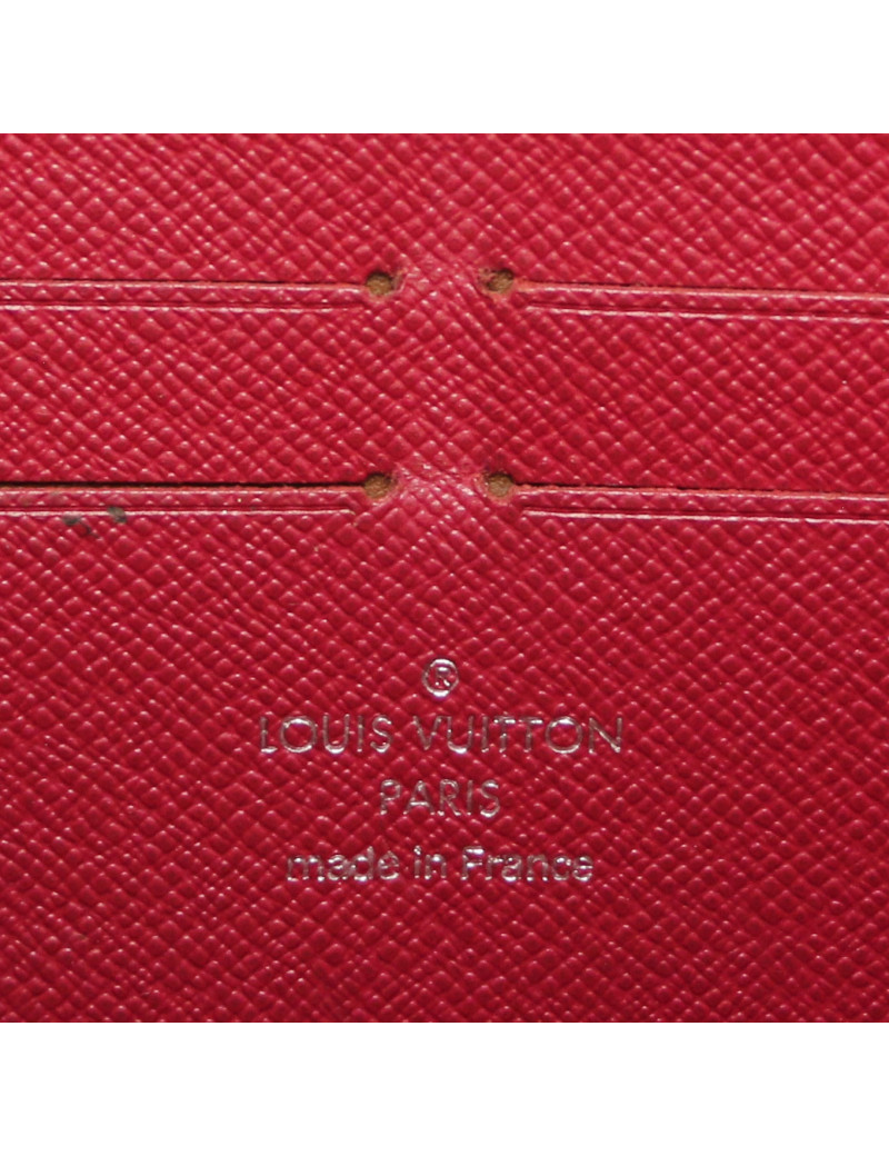 Compagnon LOUIS VUITTON cuir épi zippé