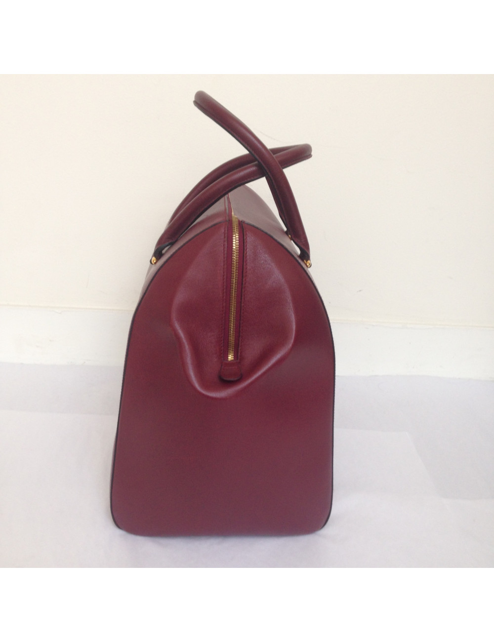 Sac CARTIER en cuir bordeaux
