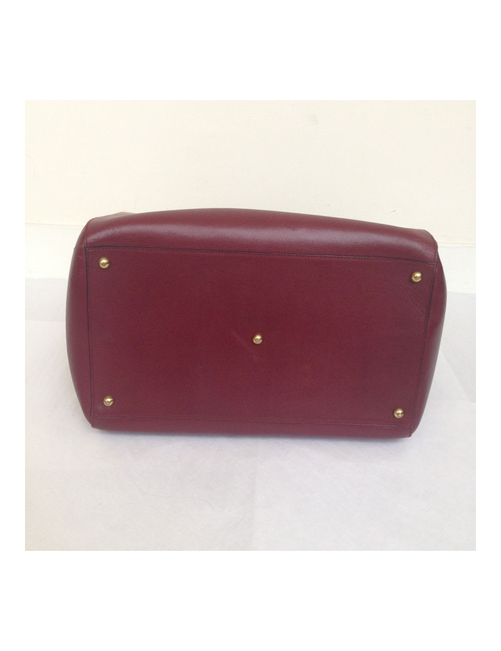 Sac CARTIER en cuir bordeaux