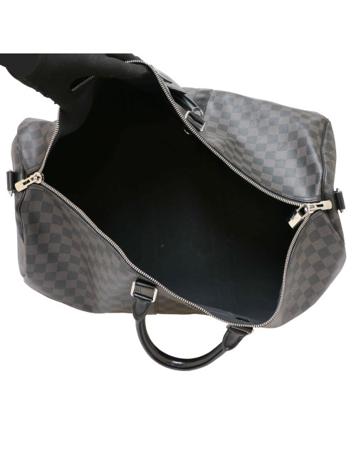Sac Keepall 50 Bandoulière LOUIS VUITTON Damier graphite