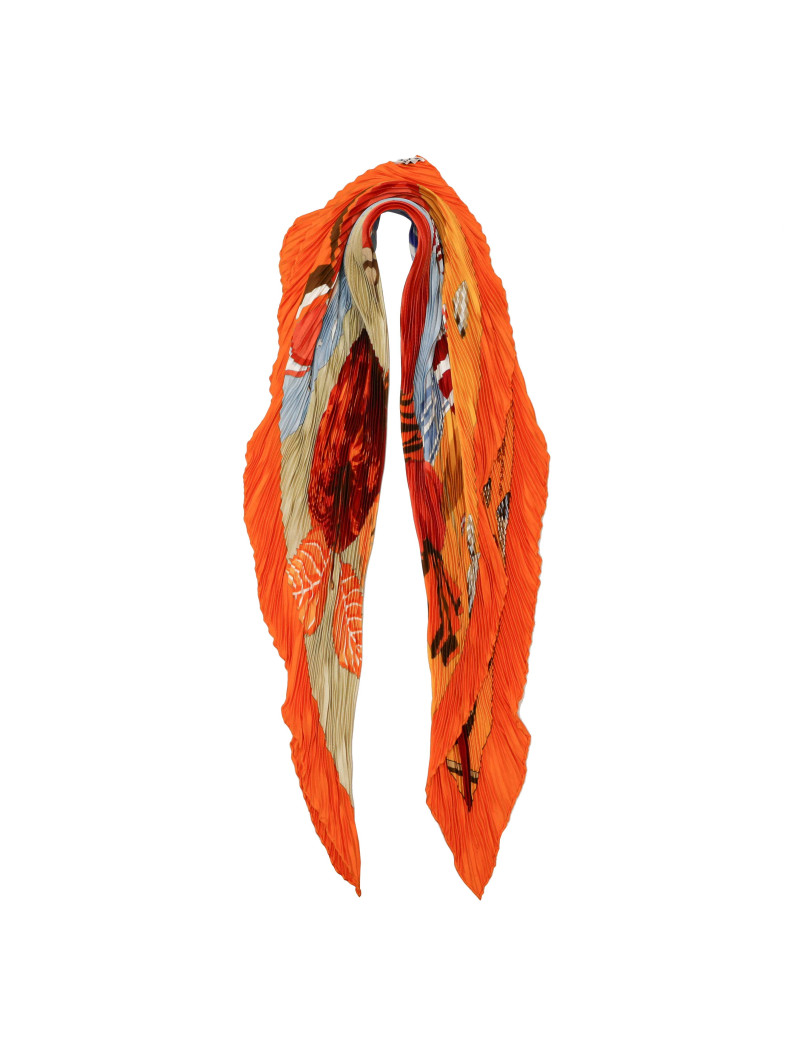 Plissé HERMES Charmes des plages normandes