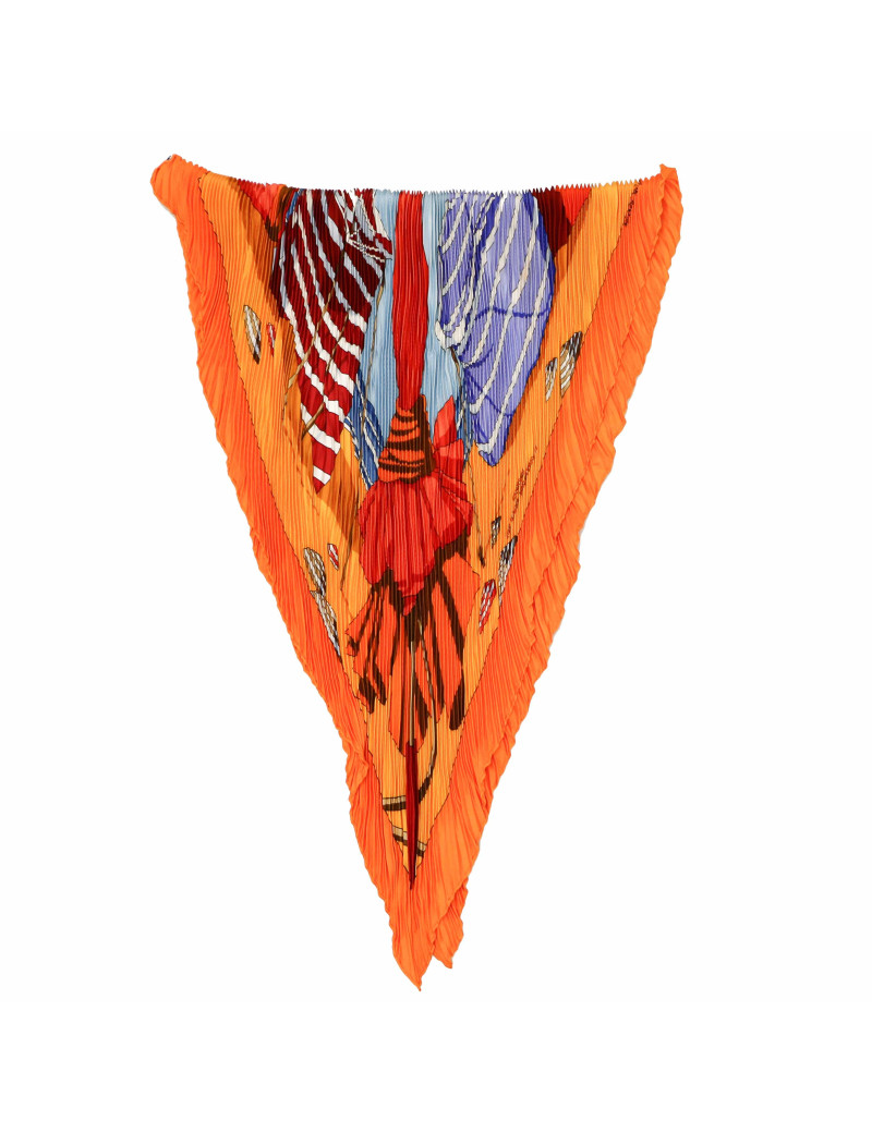 Plissé HERMES Charmes des plages normandes