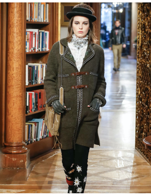 CHANEL Coat Paris-Salzbourg Collection, size 38FR