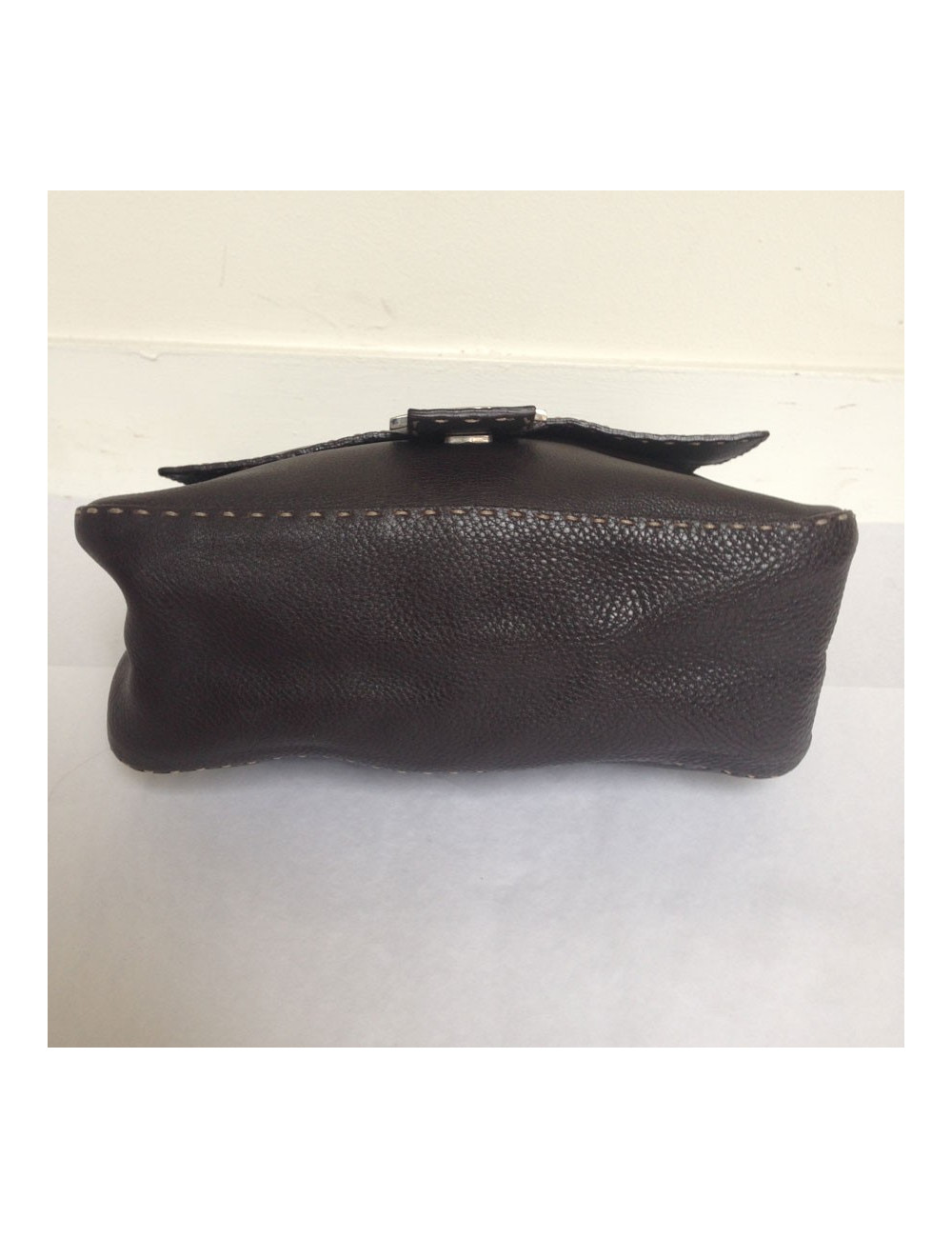 Sac cuir marron FENDI