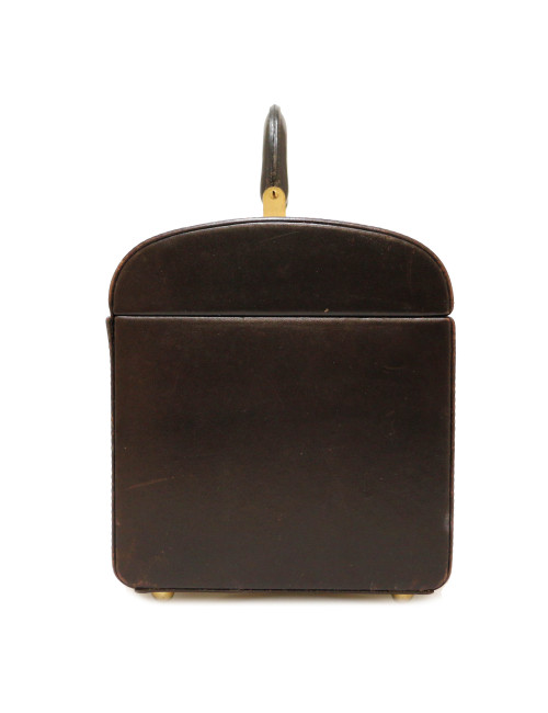 Malette vintage CELINE toile de coton