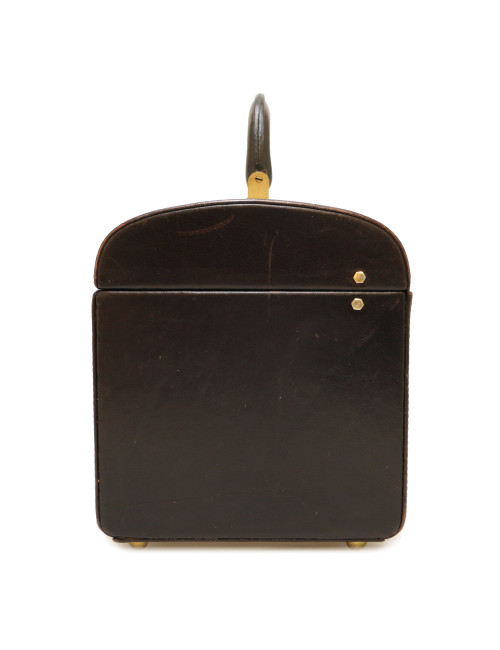 Malette vintage CELINE toile de coton