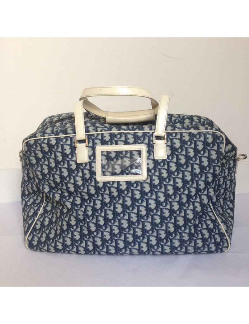 Sac DIOR monogram bleu jean