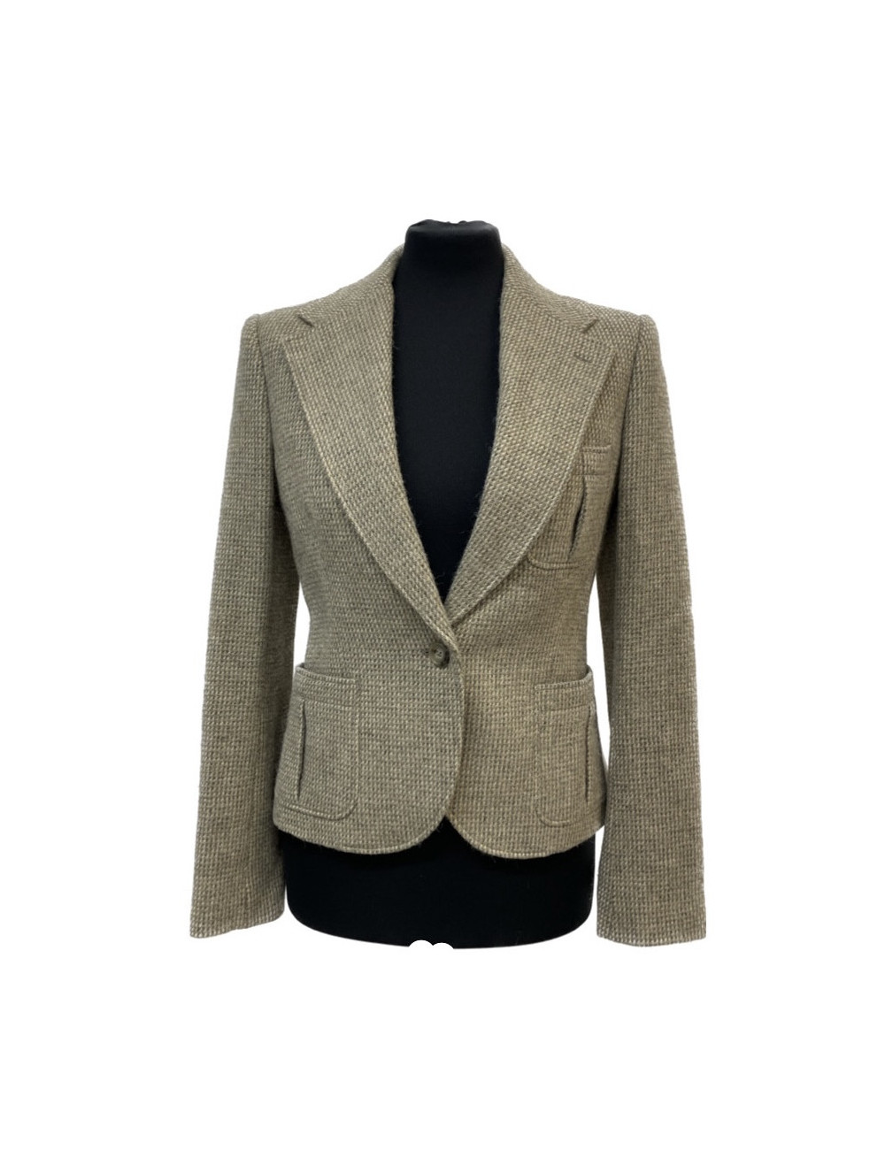 Veste RALPH LAUREN laine ecru t34