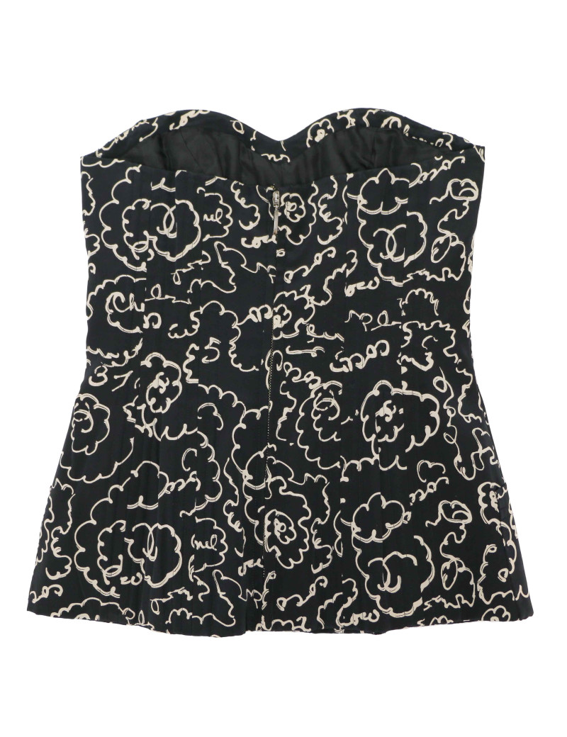 Ensemble CHANEL printemps été 1993 T40  short haut gainé 