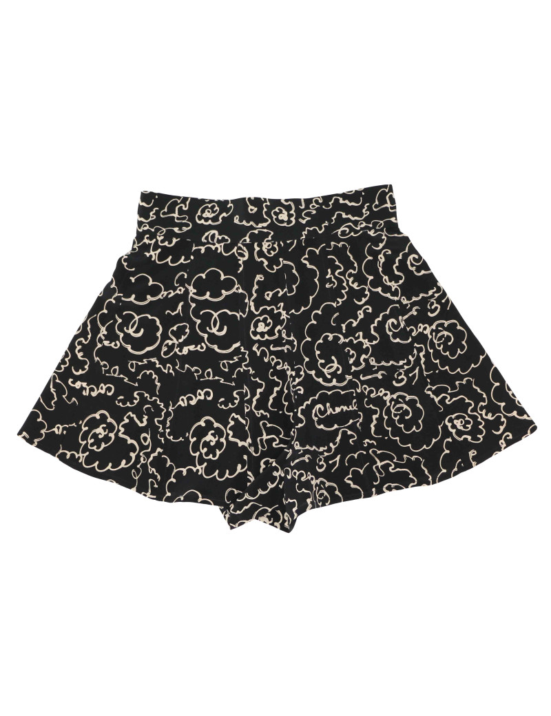 Ensemble CHANEL printemps été 1993 T40  short haut gainé 