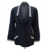 a nettoyer Veste CHANEL bleu rayures blanches