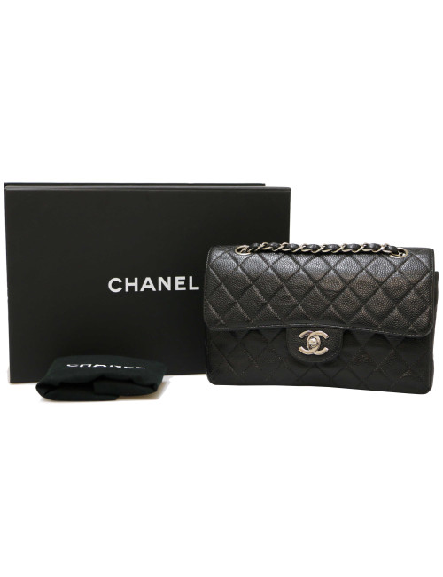 Timeless caviar chanel noir