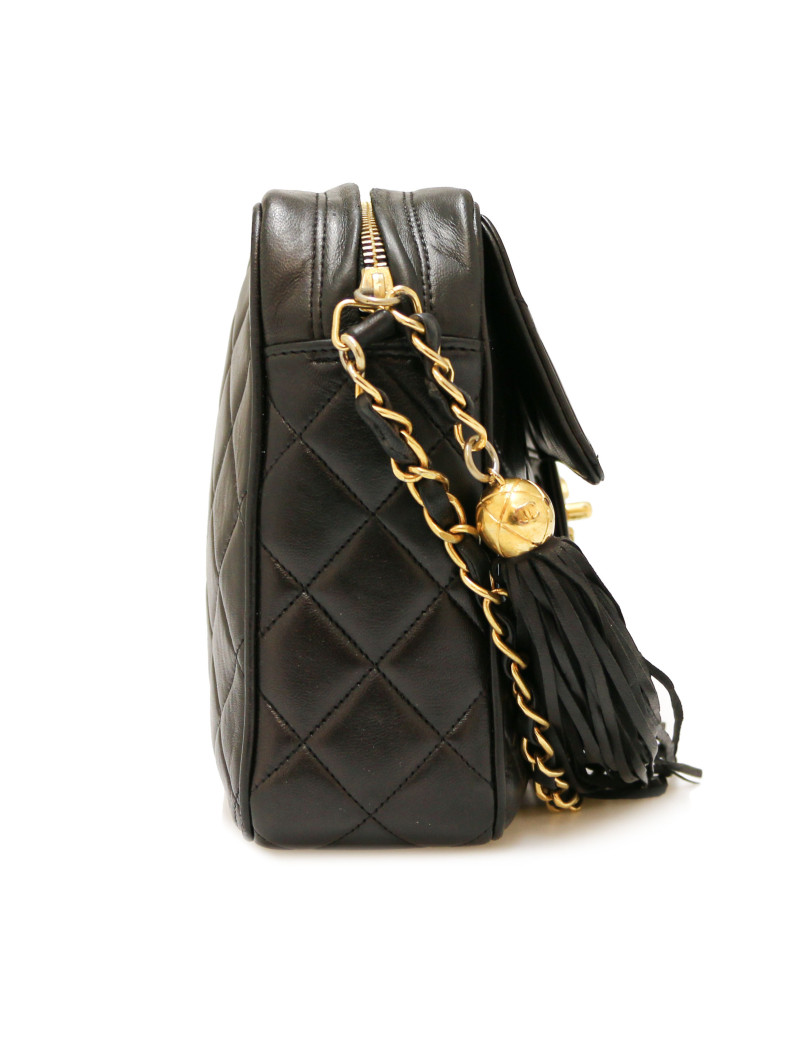 Sac CHANEL Camera vintage noir