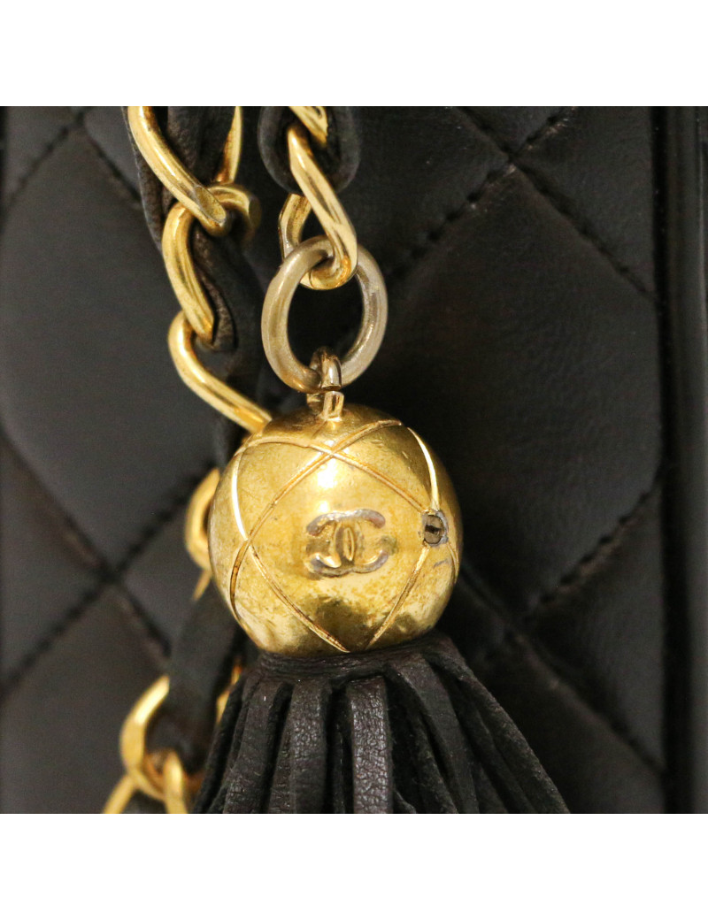 Sac CHANEL Camera vintage noir