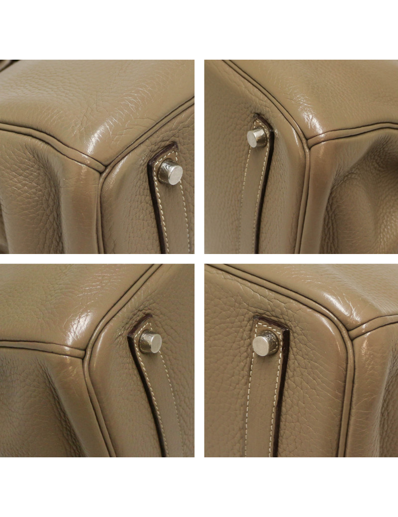 Birkin 35 HERMES taurillon étoupe