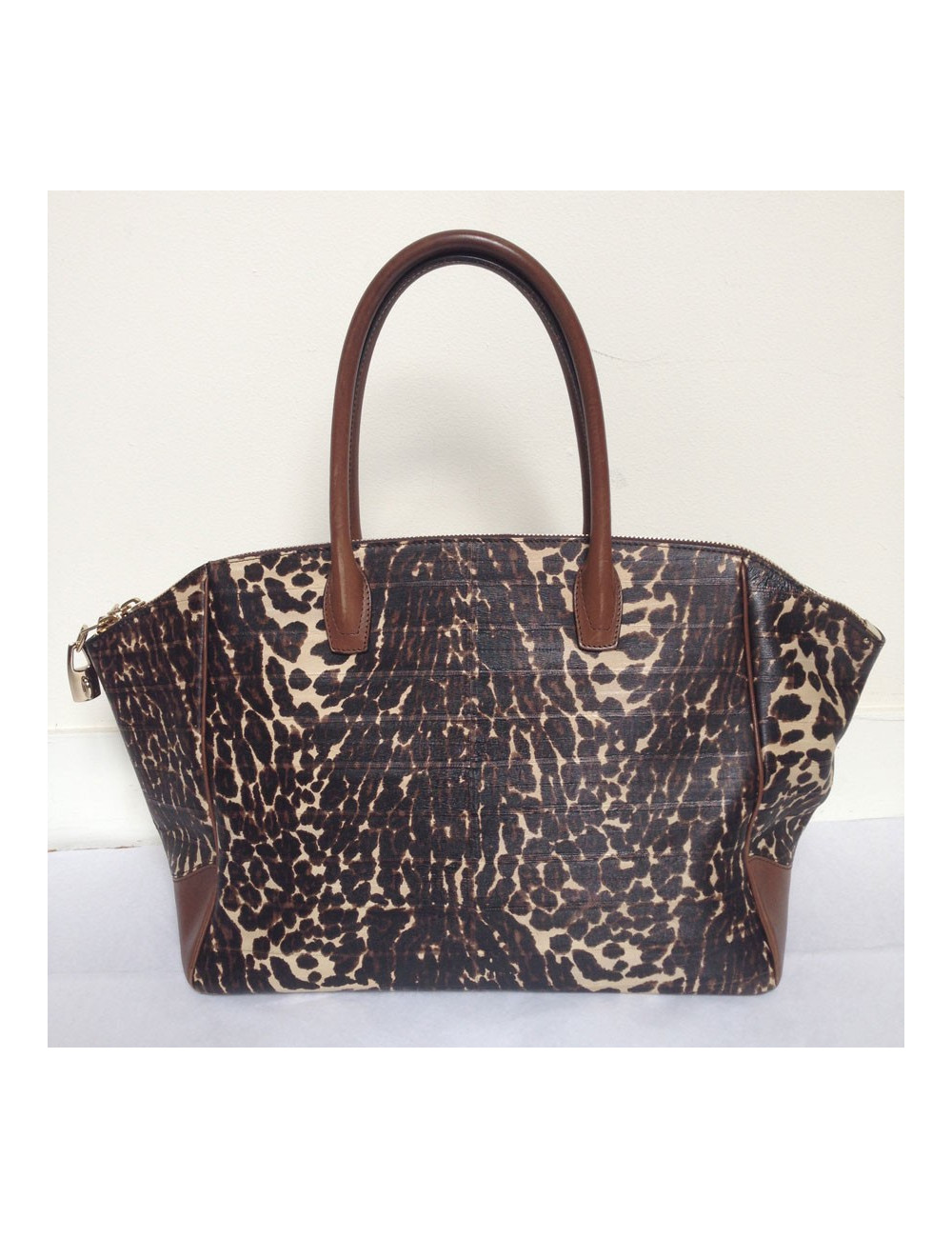 Grand sac VBH BRERA motif léopard série limitée