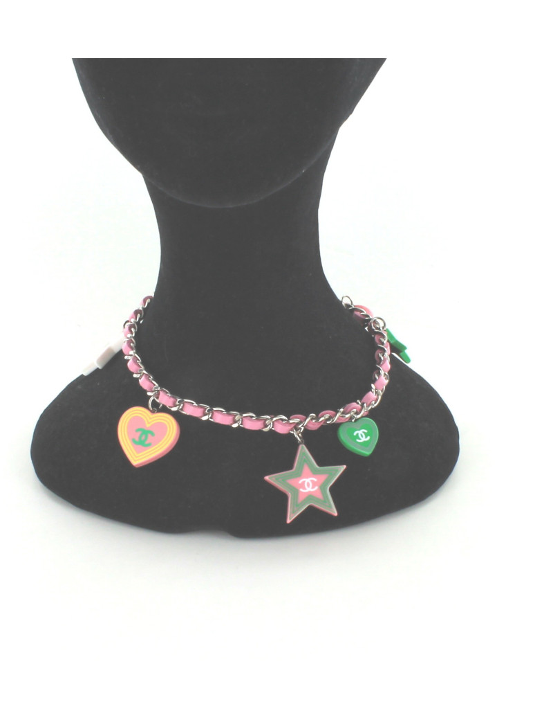 collier CHANEL multicolore