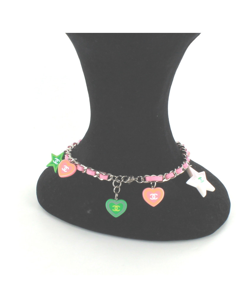 collier CHANEL multicolore