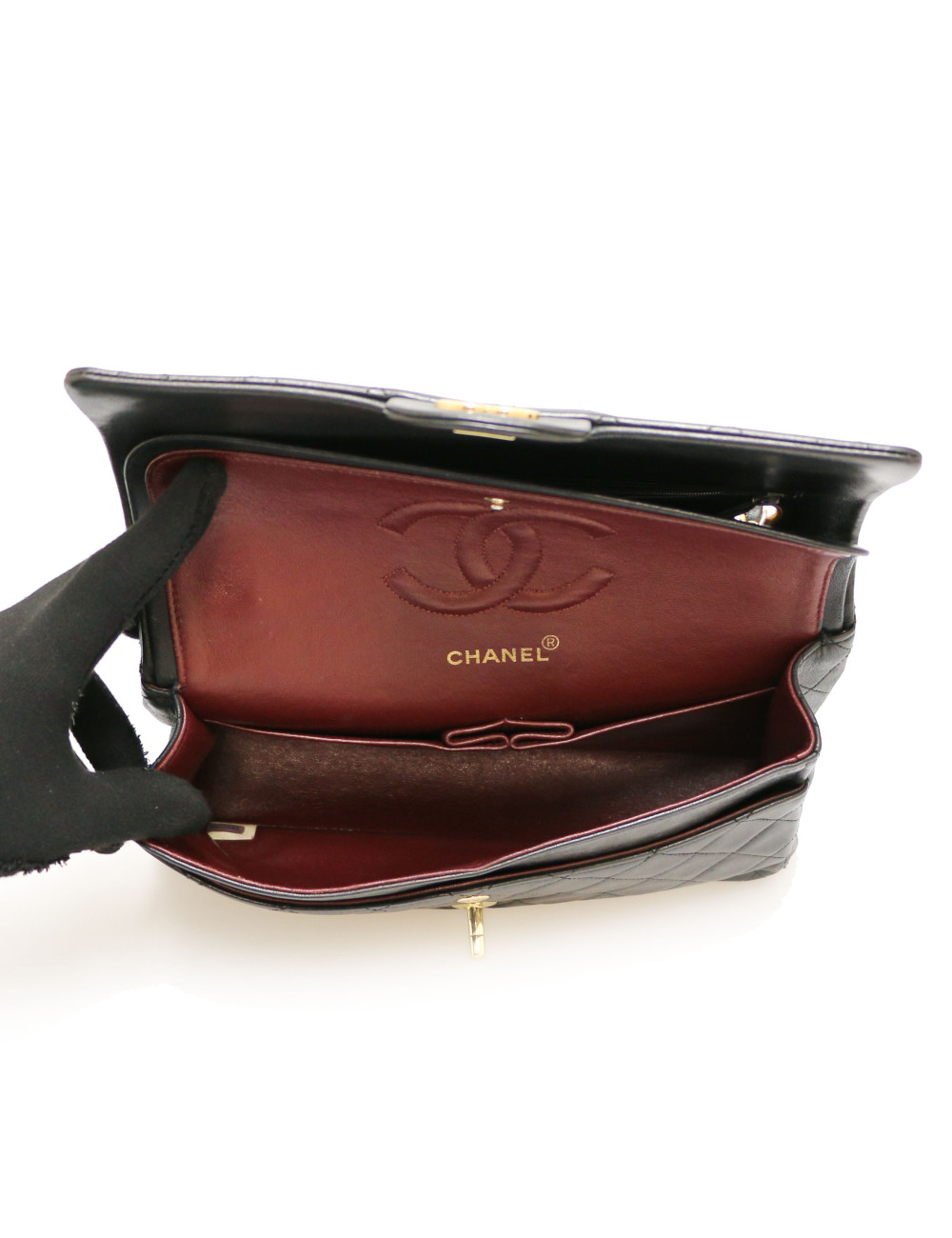 Sac CHANEL classique médium noir