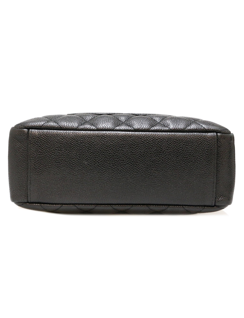 Cabas CHANEL cuir noir