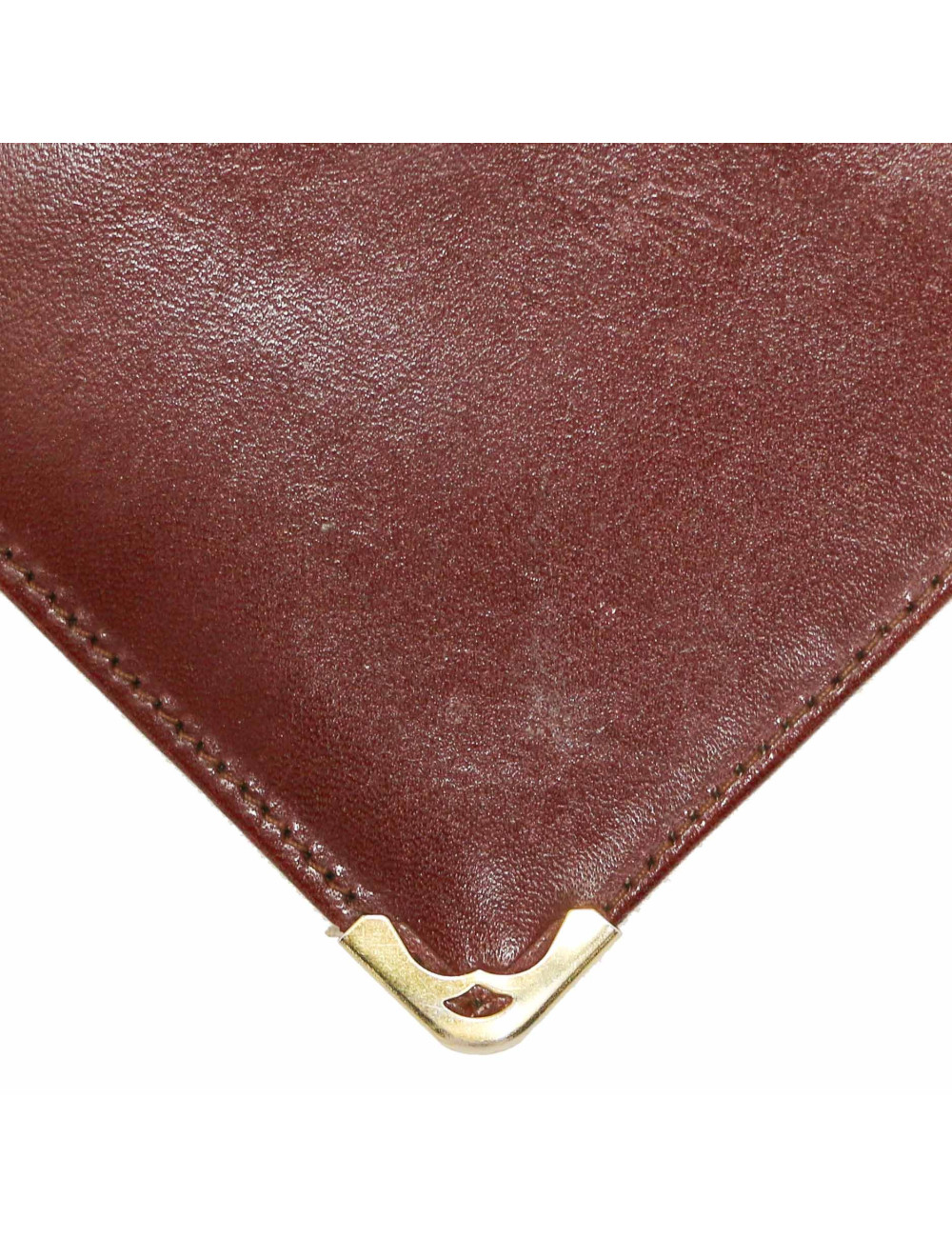 Portefeuille CARTIER cuir bordeaux
