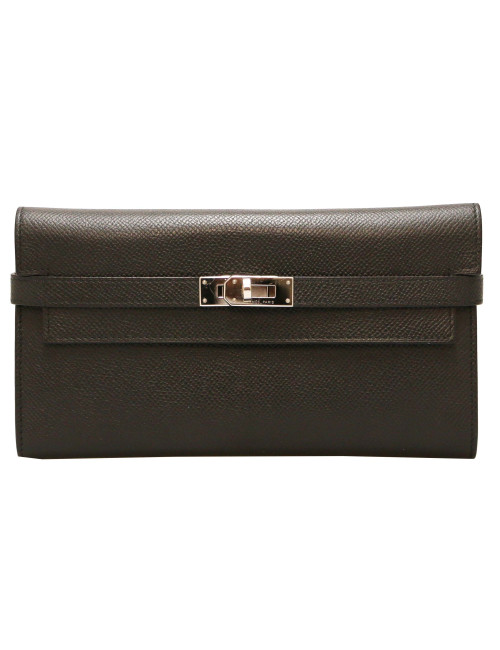 Portefeuille Kelly HERMES noir