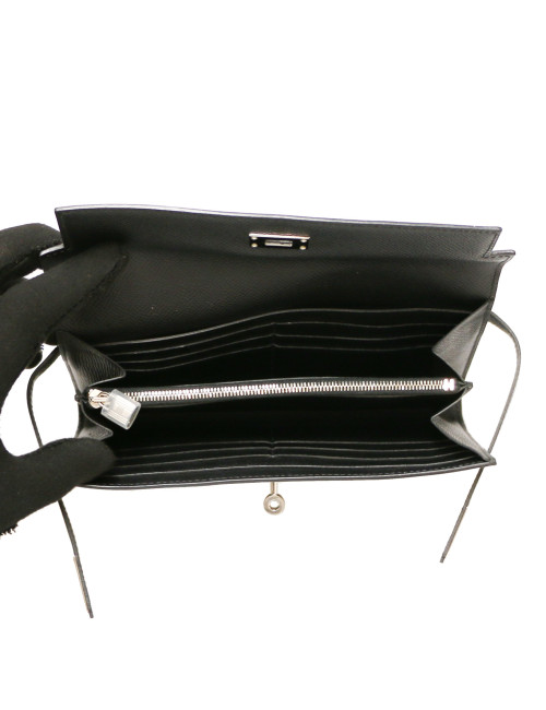 Portefeuille Kelly HERMES noir