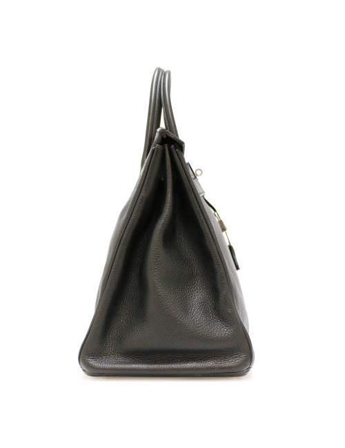 Birkin 40 HERMES taurillon clémence noir