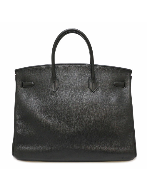 Birkin 40 HERMES taurillon clémence noir