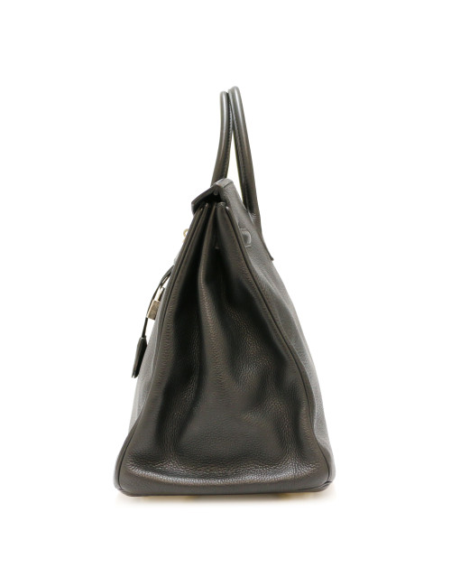 Birkin 40 HERMES taurillon clémence noir