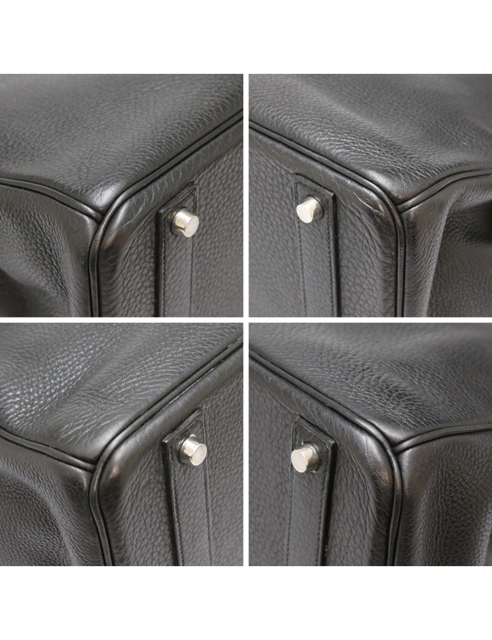 Birkin 40 HERMES taurillon clémence noir