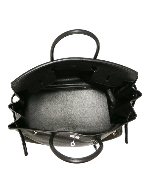 Birkin 40 HERMES taurillon clémence noir