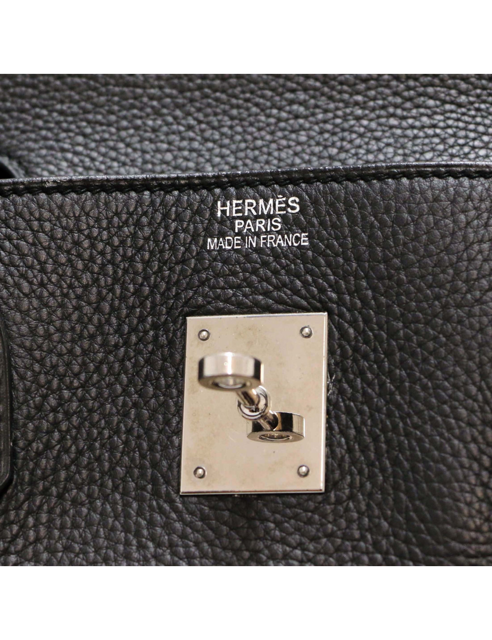 Birkin 40 HERMES taurillon clémence noir