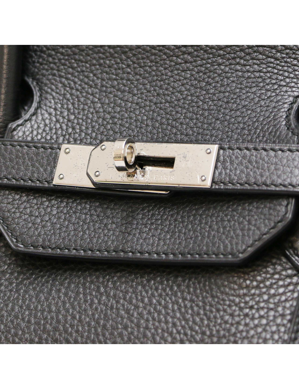Birkin 40 HERMES taurillon clémence noir
