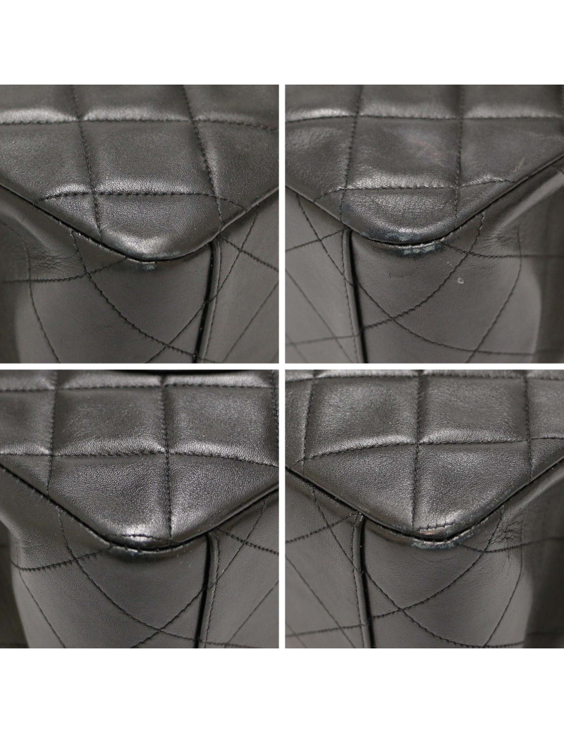 CHANEL Maxi Timeless in black lambskin leather