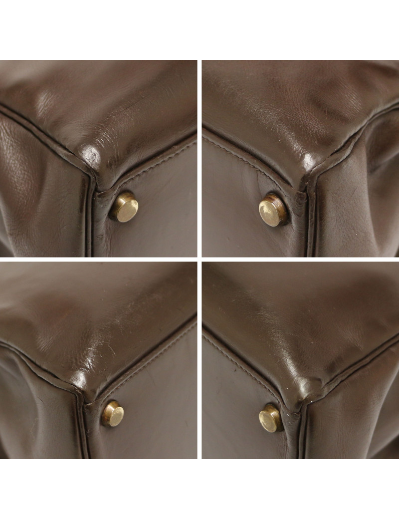 Kelly 32 HERMES box marron