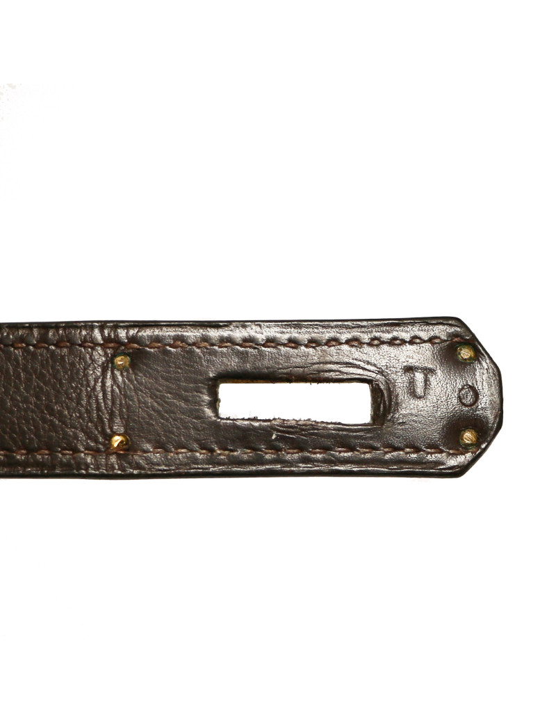 Kelly 32 HERMES box marron