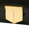 Pochette HERMES box noir Vintage