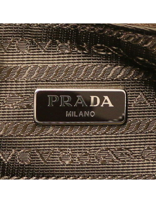Sac à bandoulière PRADA ré édition 2005 nylon marron 